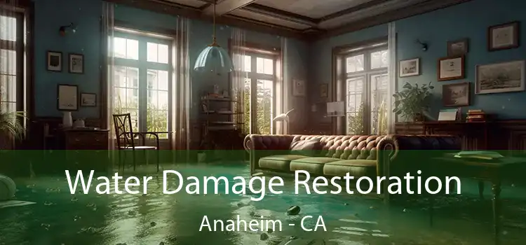 Water Damage Restoration Anaheim - CA