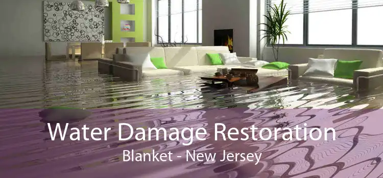 Water Damage Restoration Blanket - New Jersey