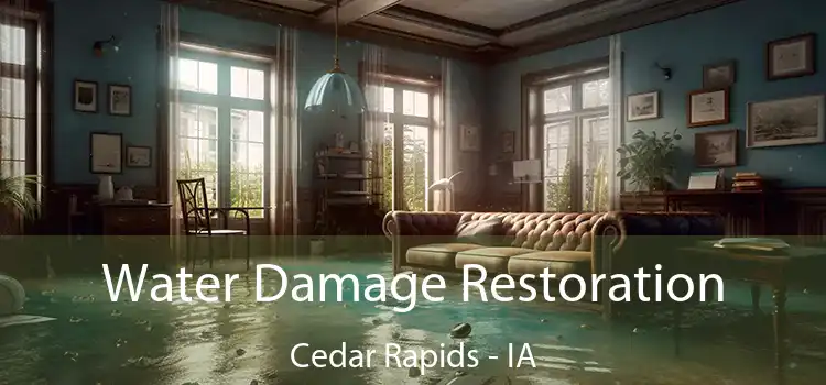 Water Damage Restoration Cedar Rapids - IA