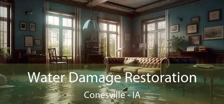 Water Damage Restoration Conesville - IA