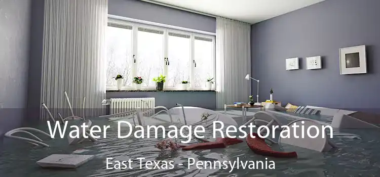 Water Damage Restoration East Texas - Pennsylvania