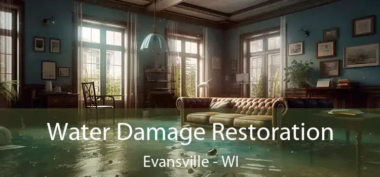 Water Damage Restoration Evansville - WI