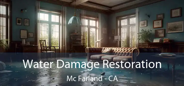 Water Damage Restoration Mc Farland - CA