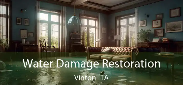 Water Damage Restoration Vinton - IA