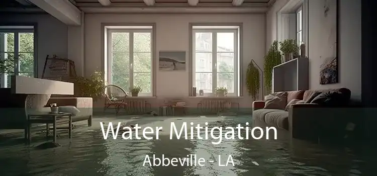 Water Mitigation Abbeville - LA