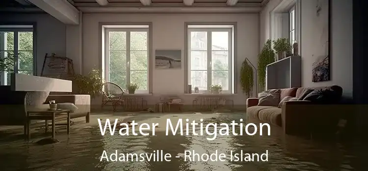 Water Mitigation Adamsville - Rhode Island