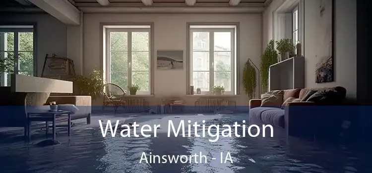 Water Mitigation Ainsworth - IA