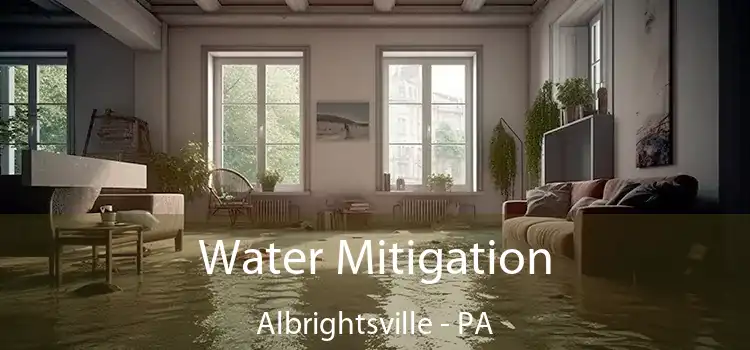 Water Mitigation Albrightsville - PA