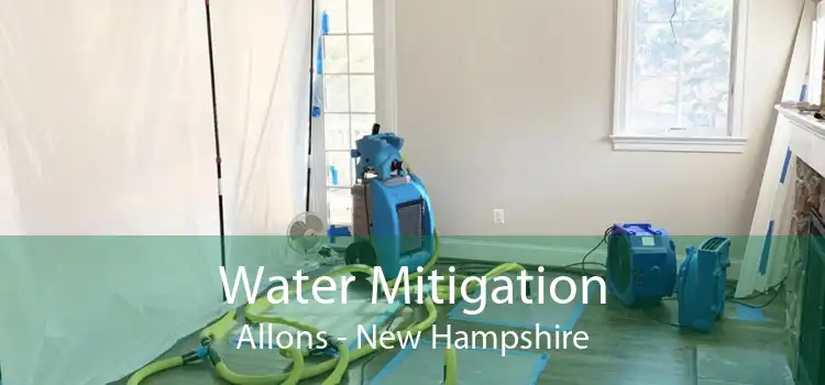 Water Mitigation Allons - New Hampshire