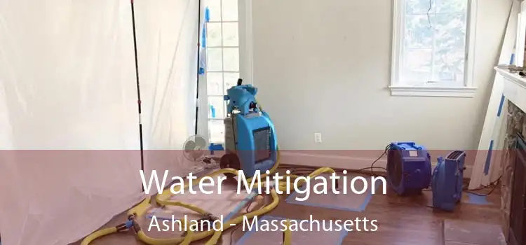 Water Mitigation Ashland - Massachusetts