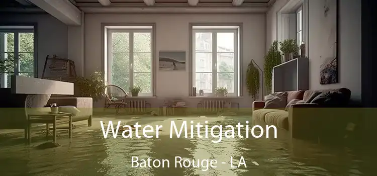 Water Mitigation Baton Rouge - LA