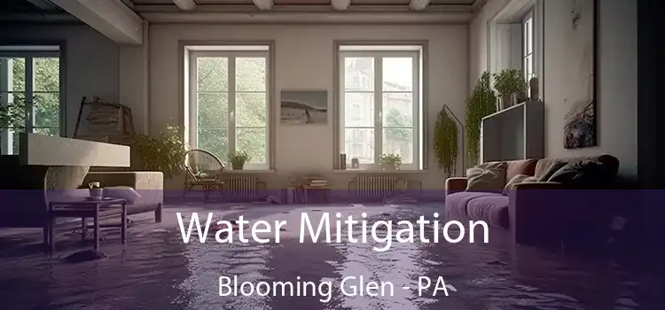 Water Mitigation Blooming Glen - PA