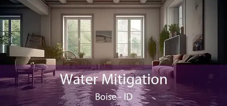 Water Mitigation Boise - ID