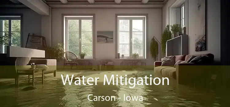 Water Mitigation Carson - Iowa