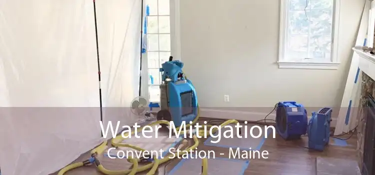 Water Mitigation Convent Station - Maine