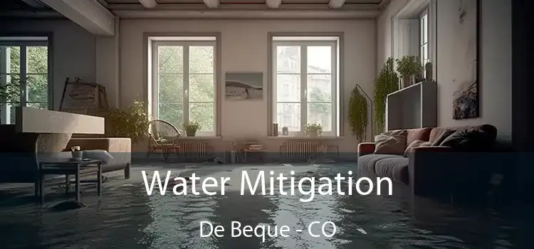 Water Mitigation De Beque - CO