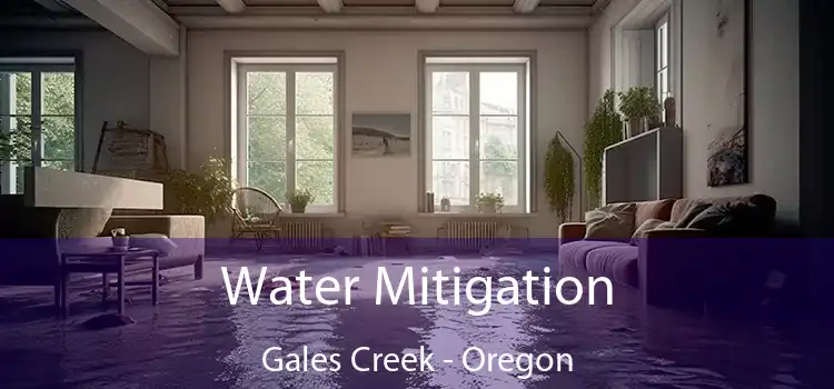 Water Mitigation Gales Creek - Oregon