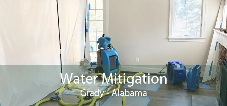 Water Mitigation Grady - Alabama