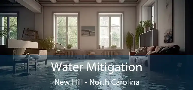 Water Mitigation New Hill - North Carolina