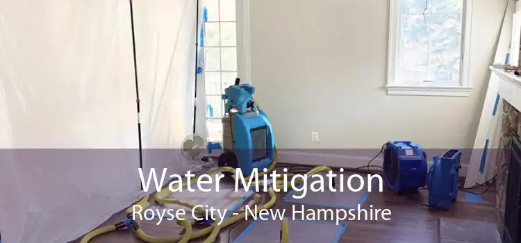 Water Mitigation Royse City - New Hampshire