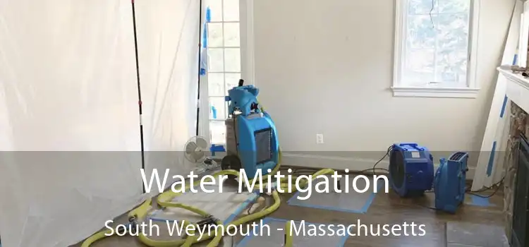 Water Mitigation South Weymouth - Massachusetts