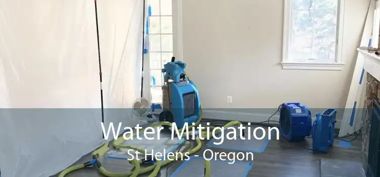 Water Mitigation St Helens - Oregon